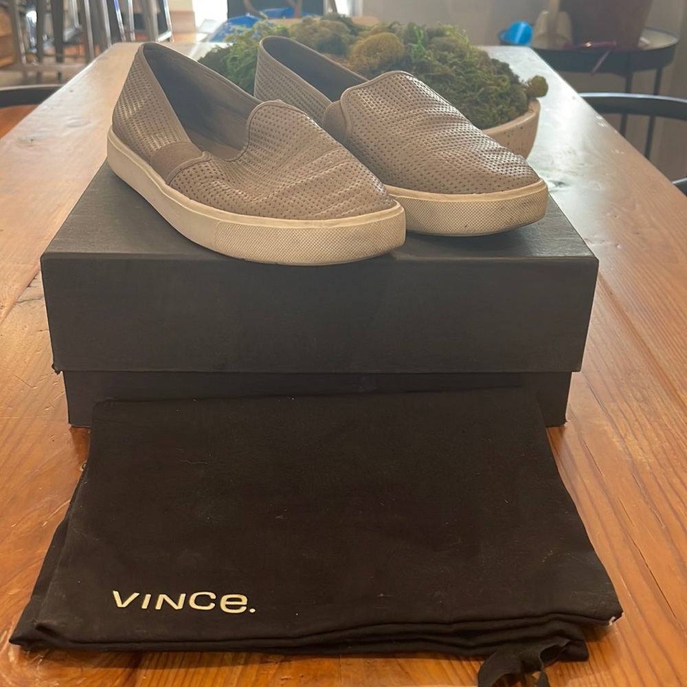 Vince slide on sneakers